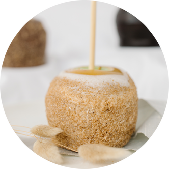 Picture of chai flavored caramel apple