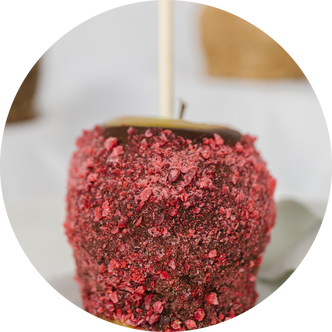 Picture of Chocolate Cinnamon Bear flavored caramel apple